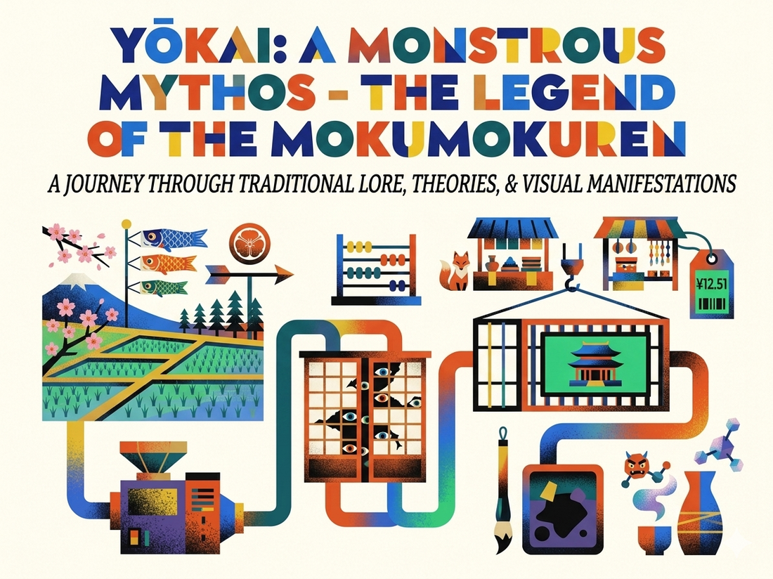 Yōkai: A Monstrous Mythos – The Legend of the Mokumokuren
